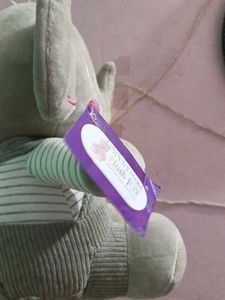 Cute Grey Elephant Plush Toy.y