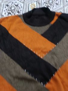 Striped Sweater soft woolen