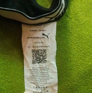 PUMA Black Thong
