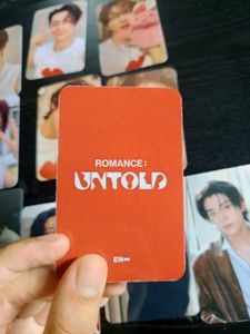 ENHYPEN- ROMANCE UNTOLD fanmade pcs
