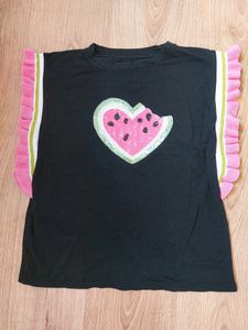 Pink Heart Top
