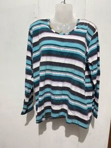 Striped Long Sleeve Top