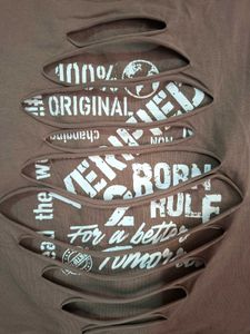 Ripped Crop Top - XL