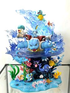 Pokemon Ocean Family Model Statue Resin