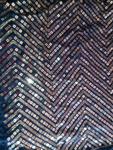 Heavy Sequence Work fabric