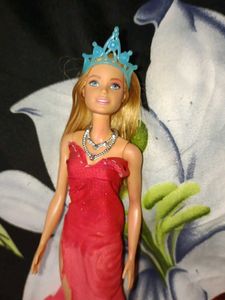 Barbie Doll in Red Dress Beautiful Dol
