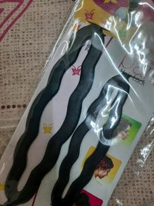 Hair Buns (2 Pc) + Facial band
