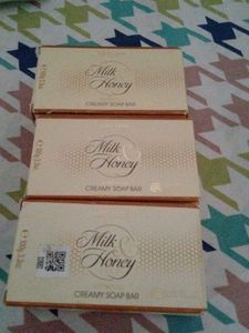 Milk &amp; Honey Soap (3 soaps)