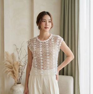 Sheer Floral Lace Top