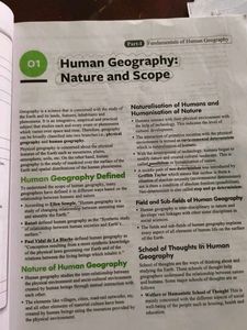 Arihant CBSE Geography Class 12 All Chapter cover