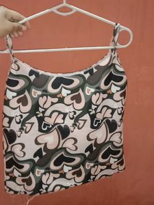 Women's Trendy Heart Print Camisole
