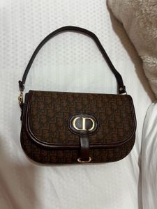 Dior inspired Monogram Shoulder Bag