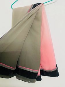 New Multi Colour Saree With Princess Cut Blouse
