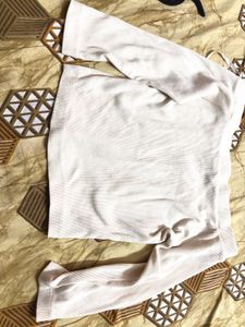 Ribbed Knit Cropped Top