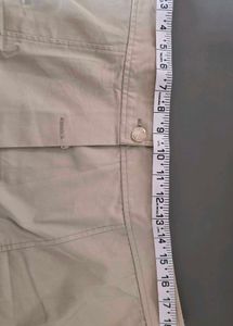 Vintage Button-Front A-Line Skirt