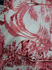 Pink Floral Print Kurta