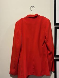 Vibrant Red Blazer