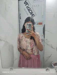 Dusty Rose Two-Piece Set
