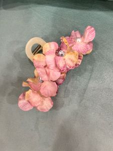 Floral Hair Claw Clip