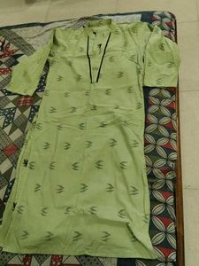 Light Green Printed Kurta
