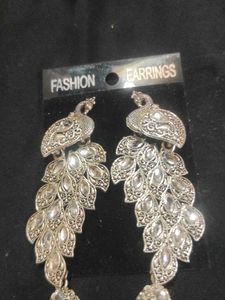 Stunning Peacock Design Earrings