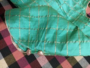 Elegant Teal Patiala Suit Set