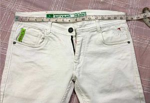 MEN'S WHITE JEANS
