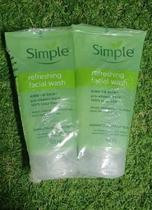 Simple Refreshing Facial Wash Duo