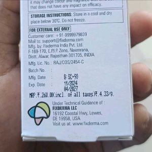 Fix DERMA Salyzap Daily Face Cleanser for Acne