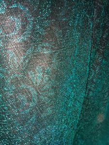 Elegant Emerald Green Lace Dress