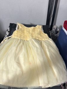 Beautiful Yellow Party Gown