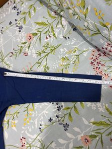 4/5 years boy's Blue Kurta with Pants Set