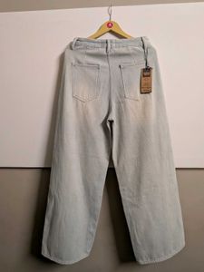 Light Wash Wide Leg baggy denim
