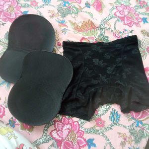 Black Lace Shapewear Shorts
