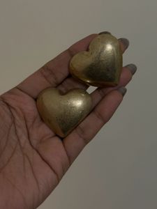 H&M Heart Charm Earrings (Light weight)