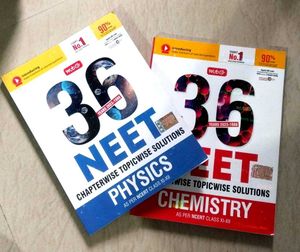 MTG 36 Years NEET Physics & Chemistry 2 Books