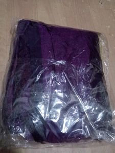 Purple Saree