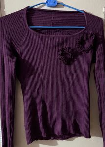 unique neckline sweater