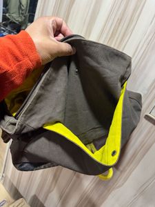 Puma Coffee Brown Rope Lock Shoulder Bag