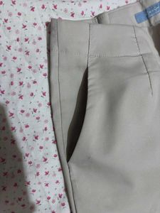Stylish Grey Cropped Trousers
