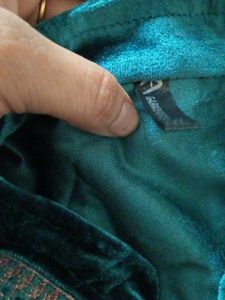 Velvet Stitch Suit New Only Size Issue