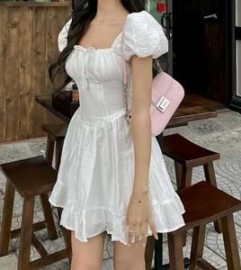 Chic White Mini Dress