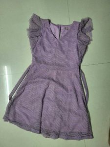dreamy lavender dress
