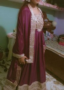 Elegant gown, bottom or duppata Set