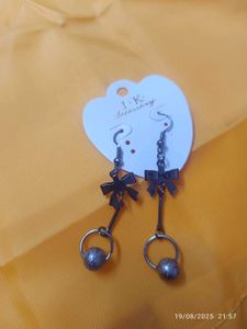 New Cute Bow Drop Earrings
