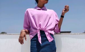New Vintage Shirt With Designer Collar