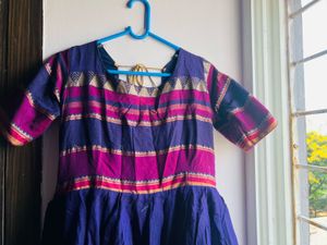 Festive Offerprice- Purple Ethnic Gown
