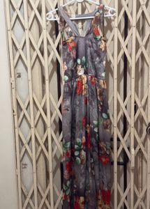 Floral Print Maxi Dress