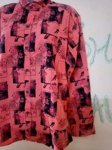 Printed Or Checked Shirt For Men