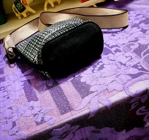 Chic Tweed Crossbody Bag